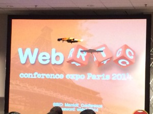 Parrot Drone at WebRTC Conference